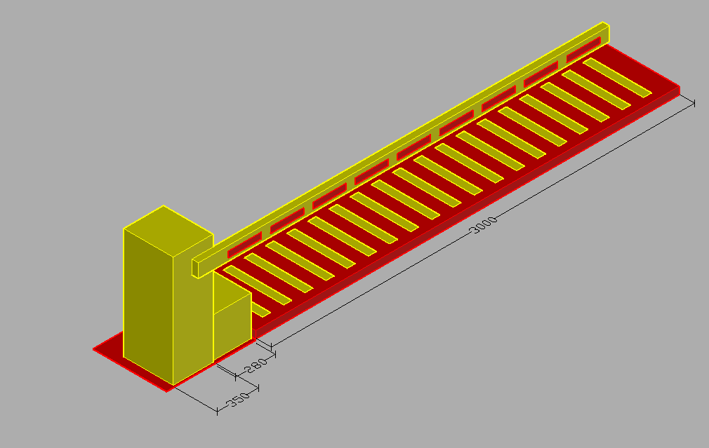 Tyre Killer with Parking Barrier 